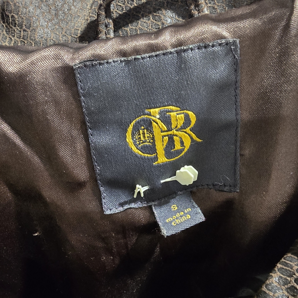 Brown Cropped Jacket - image 2